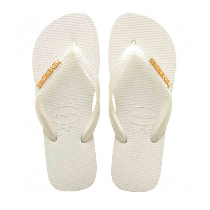 havaianas top logo metallic